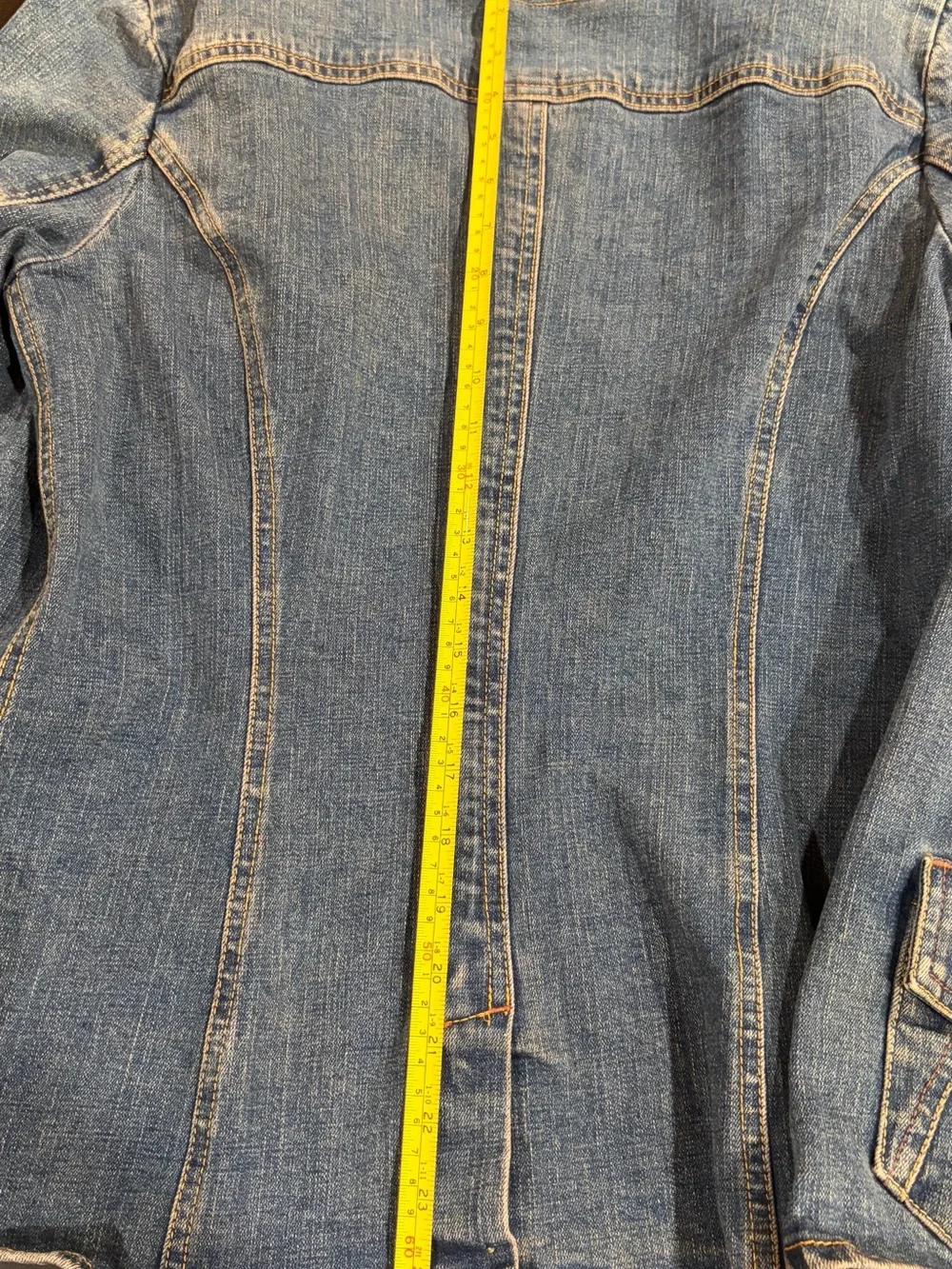 Women’s Denim Button-Front Jacket - Blue